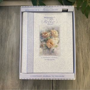 NWT Keepsake Journal Memories of a Mothers Heart Spiral Book - Great Gift